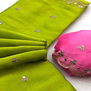 green-mirror-embroidery-work-georgette-saree