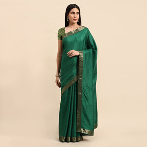 green-solid-vichitra-silk-saree-with-fancy-zari-border-1