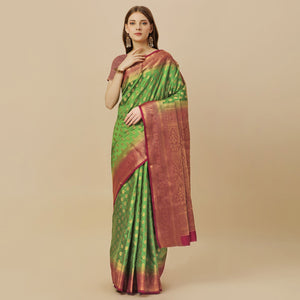 green-woven-dola-silk-saree