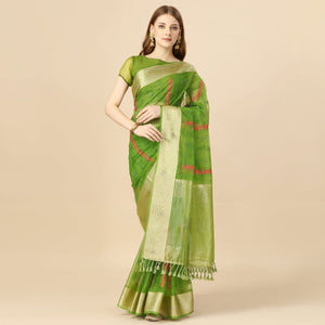 green-floral-embroidery-with-swarovski-work-organza-saree-3