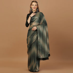 green-digital-printed-lycra-saree-with-lace-border