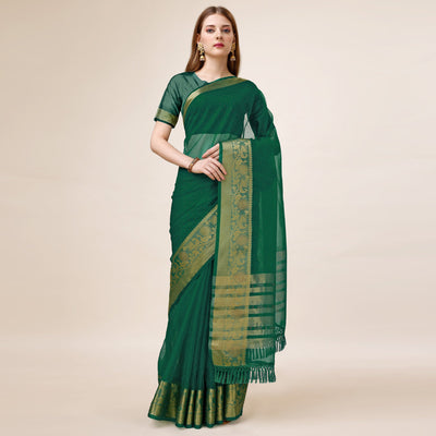 green-swarovski-work-organza-saree-with-tassels