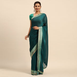 green-swarovski-with-fancy-border-satin-silk-saree