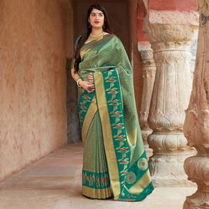 green-woven-banarasi-silk-saree-11