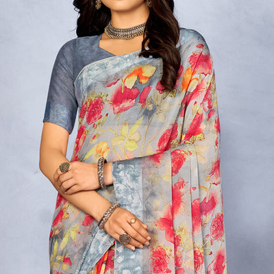 grey-floral-digital-printed-chiffon-saree