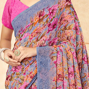 grey-floral-printed-georgette-saree-16