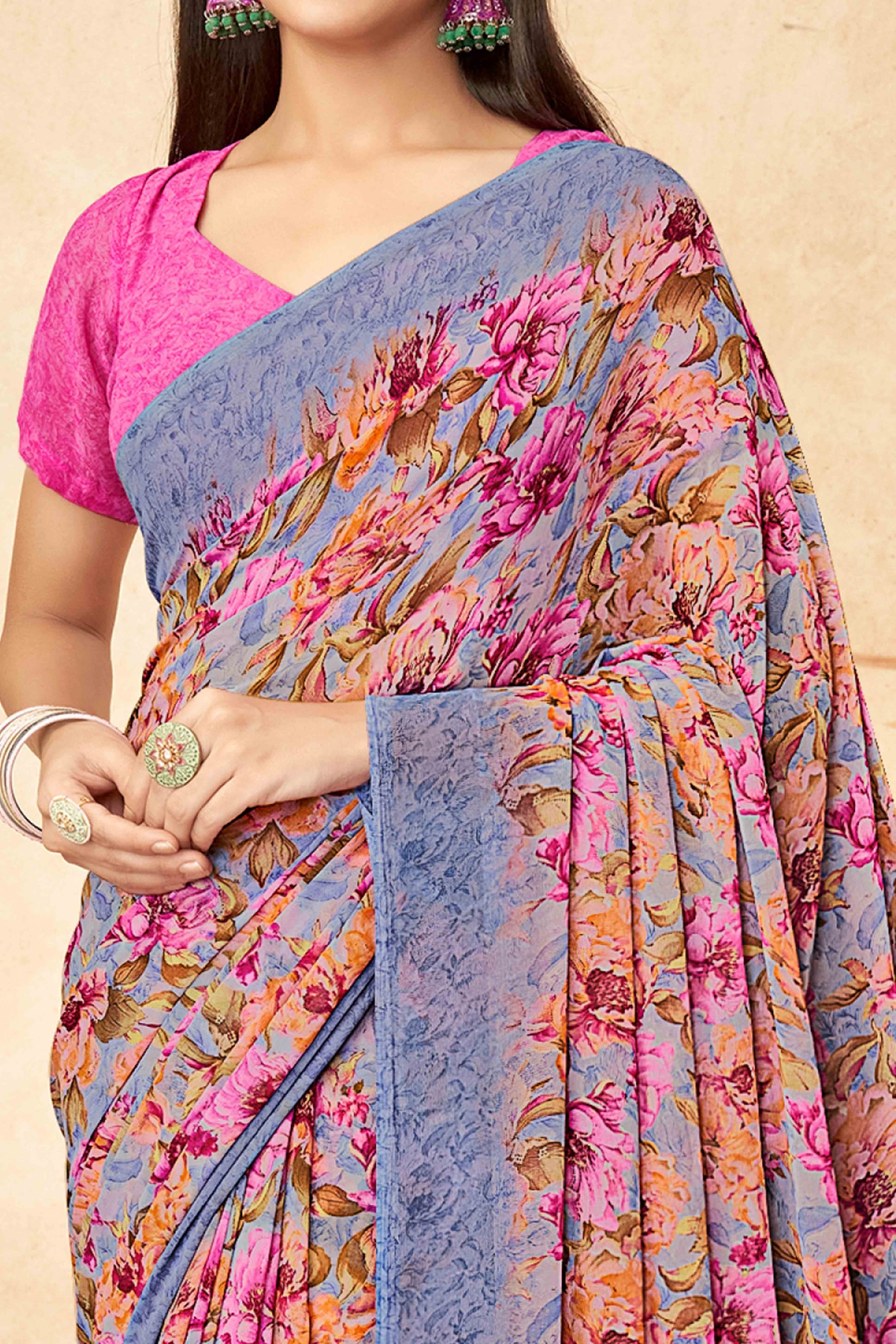 grey-floral-printed-georgette-saree-16