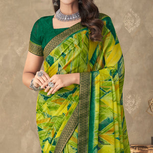 green-digital-printed-chiffon-saree-with-lace-border-1