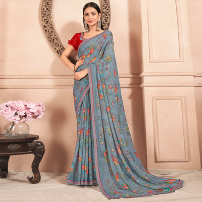 grey-floral-printed-chiffon-saree-with-lace-border-4