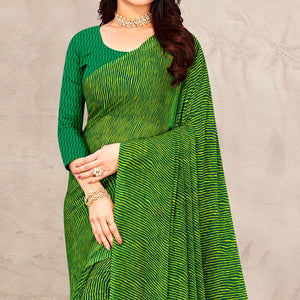 green-printed-chiffon-saree-9