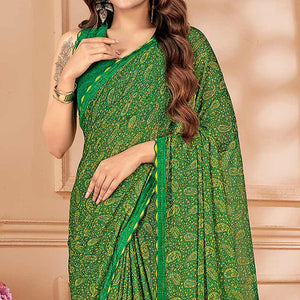 green-printed-chiffon-saree-with-lace-border-8