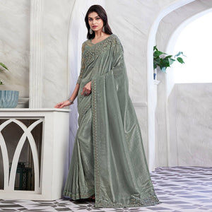 grey-floral-sequins-embroidered-pure-silk-saree