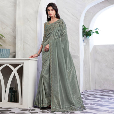 grey-floral-sequins-embroidered-pure-silk-saree