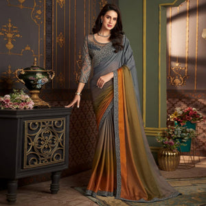 grey-mustard-embroidered-chiffon-ombre-saree