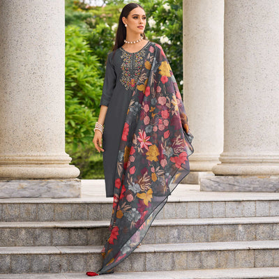 grey-floral-embroidered-chanderi-silk-suit