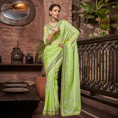 green-abstract-printed-with-embroidered-organza-saree-1