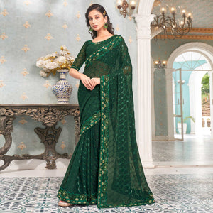 green-sequins-embroidered-georgette-saree-7