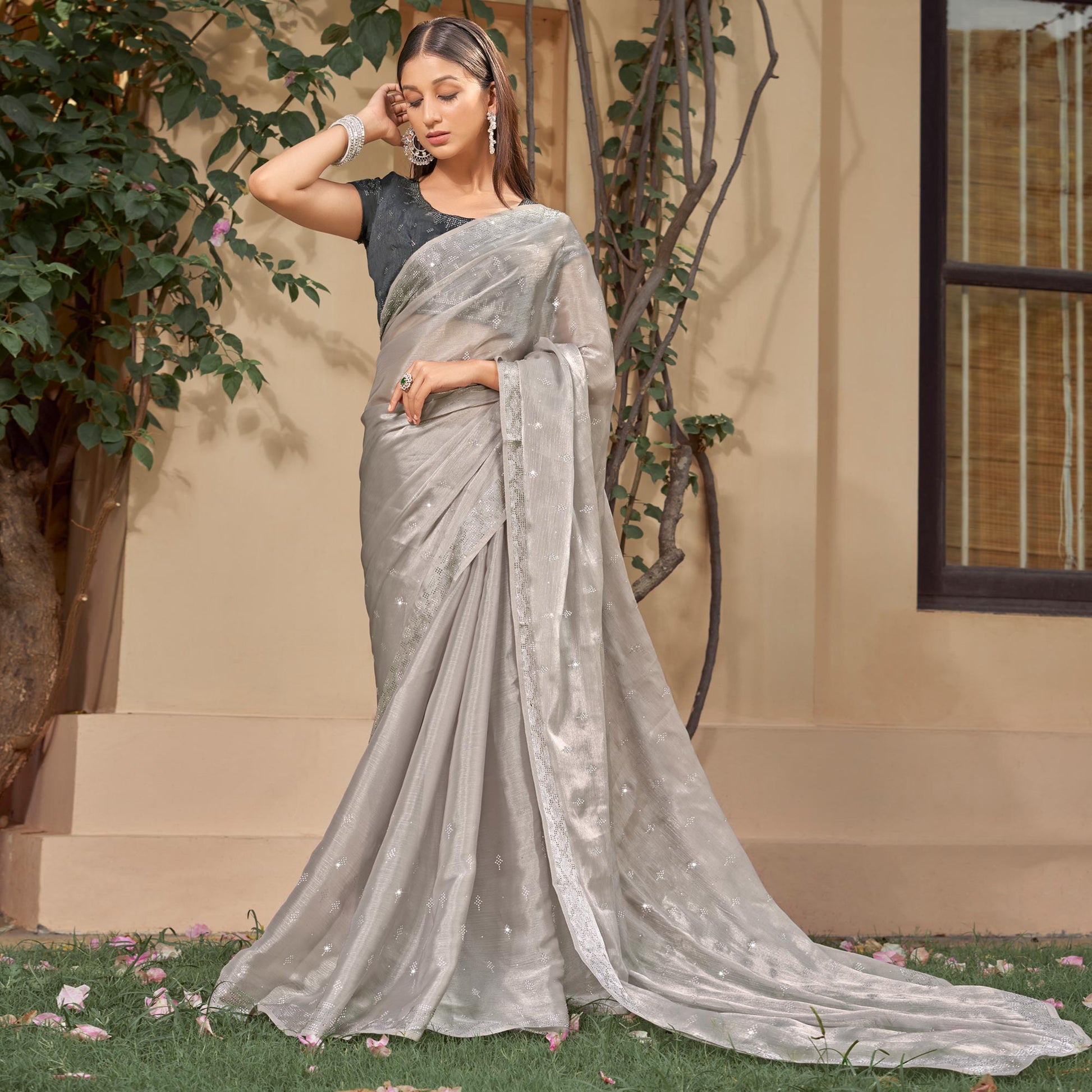 grey-embroidered-tissue-saree