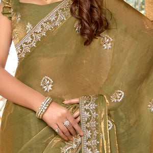 green-gold-floral-gota-patti-work-satin-saree