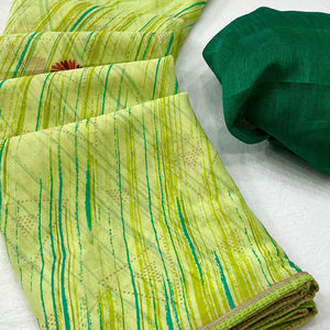 a-green-printed-raw-silk-saree-with-fancy-border
