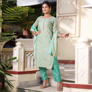 green-floral-printed-pure-cotton-suit-1
