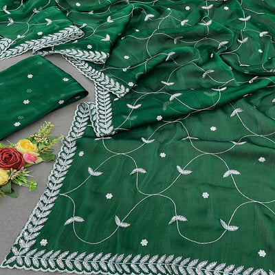 green-sequins-embroidered-chiffon-silk-saree-1
