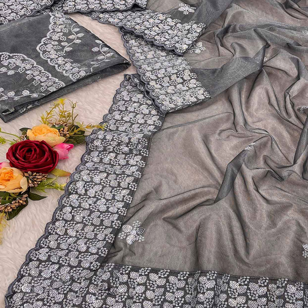 grey-floral-embroidered-net-saree