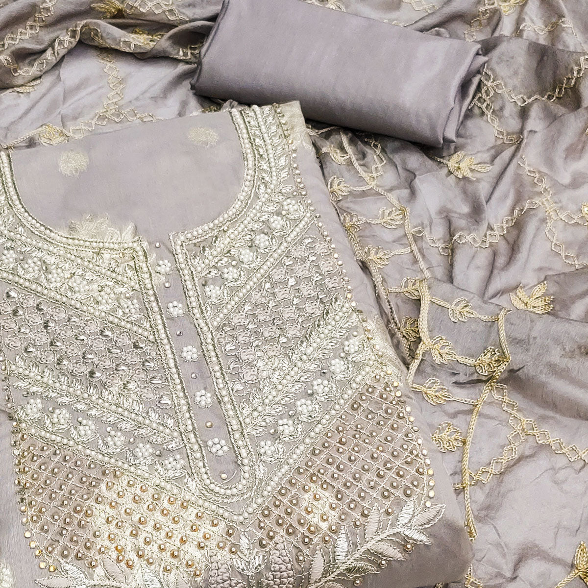 grey-embroidered-chanderi-silk-dress-material