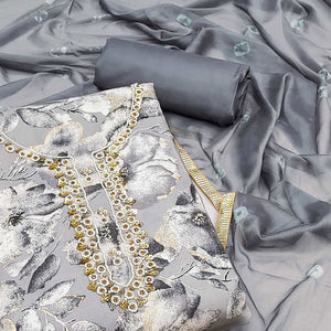 grey-floral-printed-with-handwork-pure-cotton-dress-material