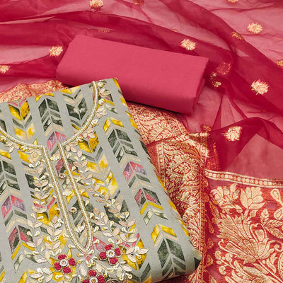 grey-digital-printed-with-handwork-pure-cotton-dress-material