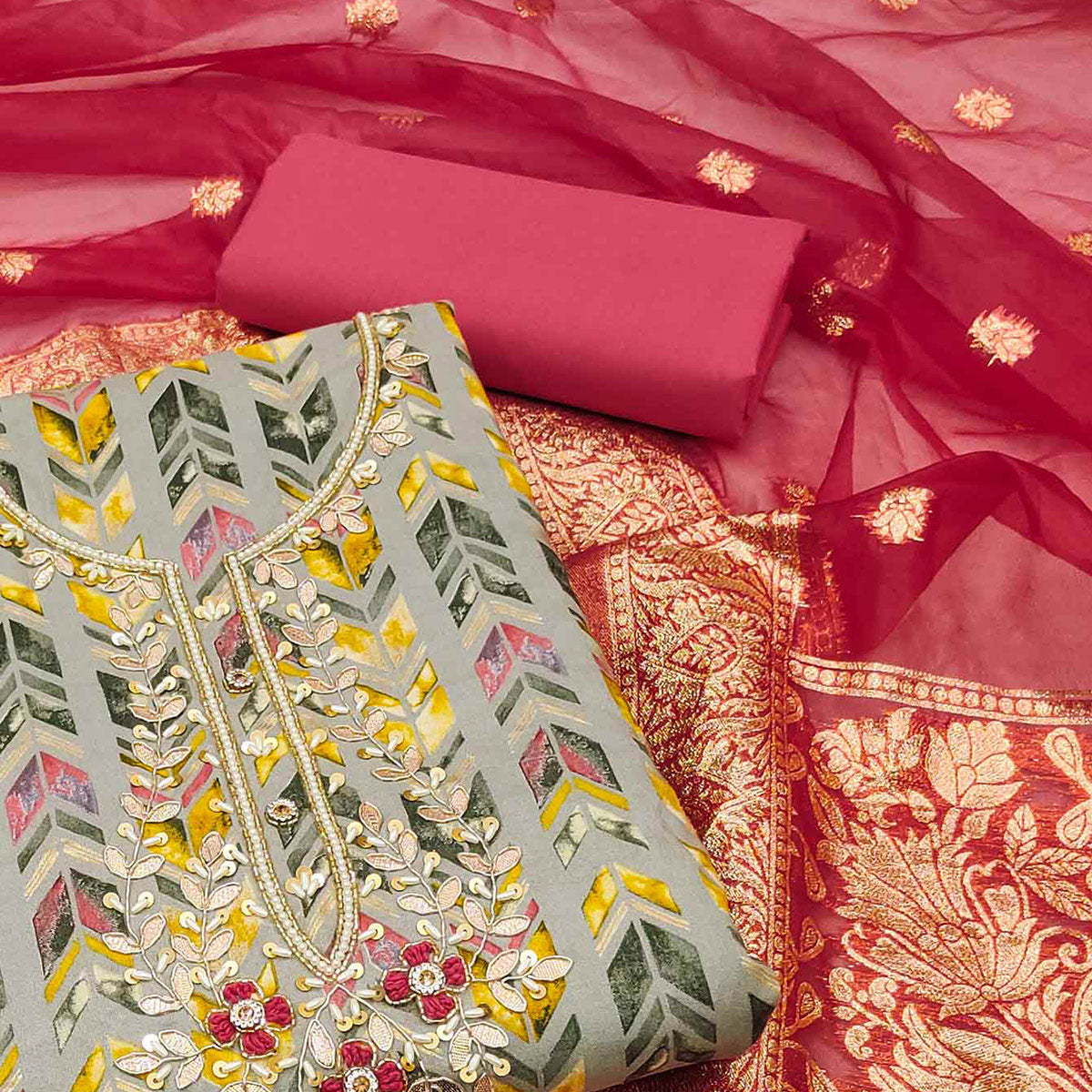grey-digital-printed-with-handwork-pure-cotton-dress-material