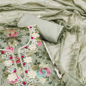 green-woven-chanderi-silk-dress-material-1