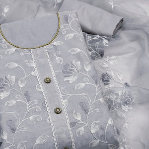 grey-floral-embroidered-chanderi-silk-dress-material
