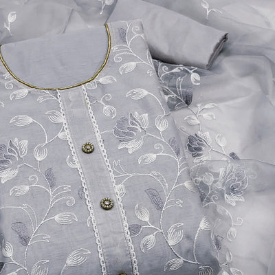 grey-floral-embroidered-chanderi-silk-dress-material
