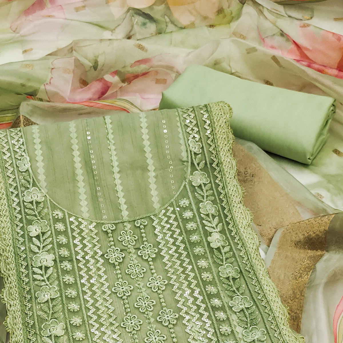 green-floral-sequins-embroidered-cotton-silk-dress-material-21