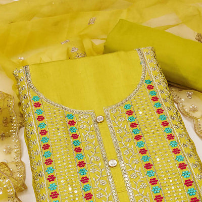 green-floral-sequins-embroidered-roman-cotton-silk-dress-material-6