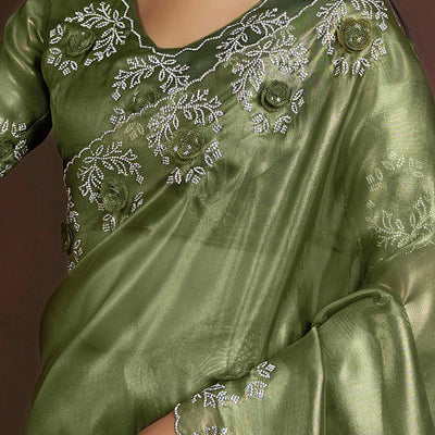 green-floral-sequins-with-zarkan-work-organza-saree-1