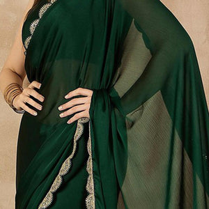 green-solid-chiffon-saree-with-sequins-embroidered-border