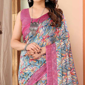 grey-pink-floral-printed-kota-doria-saree