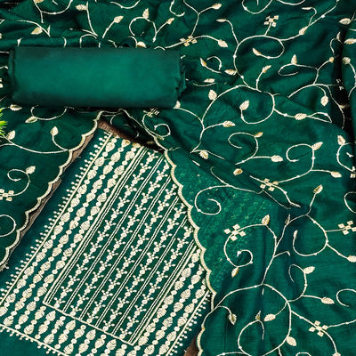 green-sequins-embroidered-chinon-dress-material