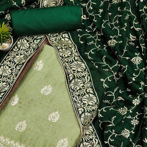 green-floral-embroidered-chinon-dress-material-4