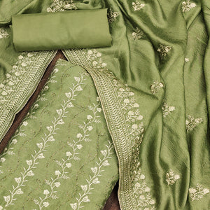 green-floral-embroidered-chinon-dress-material-2
