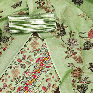 16green-floral-foil-printed-pure-cotton-dress-material