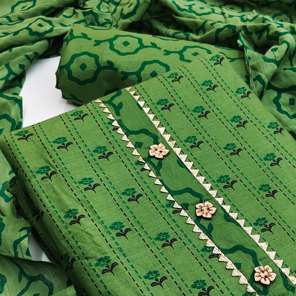 green-floral-printed-cotton-blend-dress-material-2