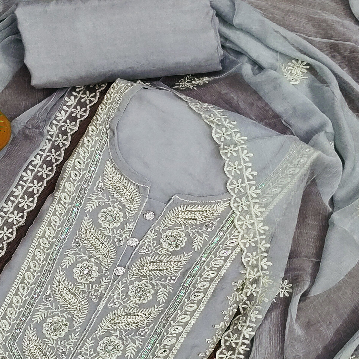 grey-floral-sequins-embroidered-organza-dress-material-1