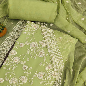 green-floral-embroidered-chiffon-dress-material