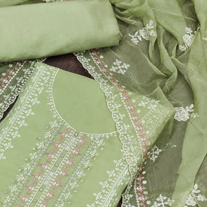 green-floral-embroidered-organza-dress-material-9