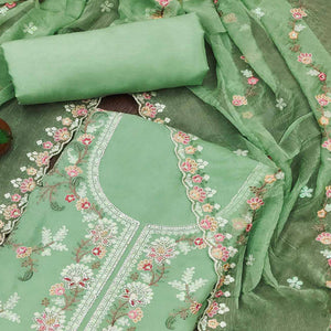 green-floral-sequins-embroidered-georgette-dress-material-8