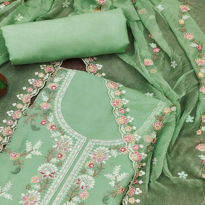 green-floral-sequins-embroidered-georgette-dress-material-8