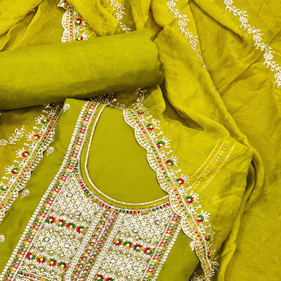 green-embroidered-organza-dress-material-4